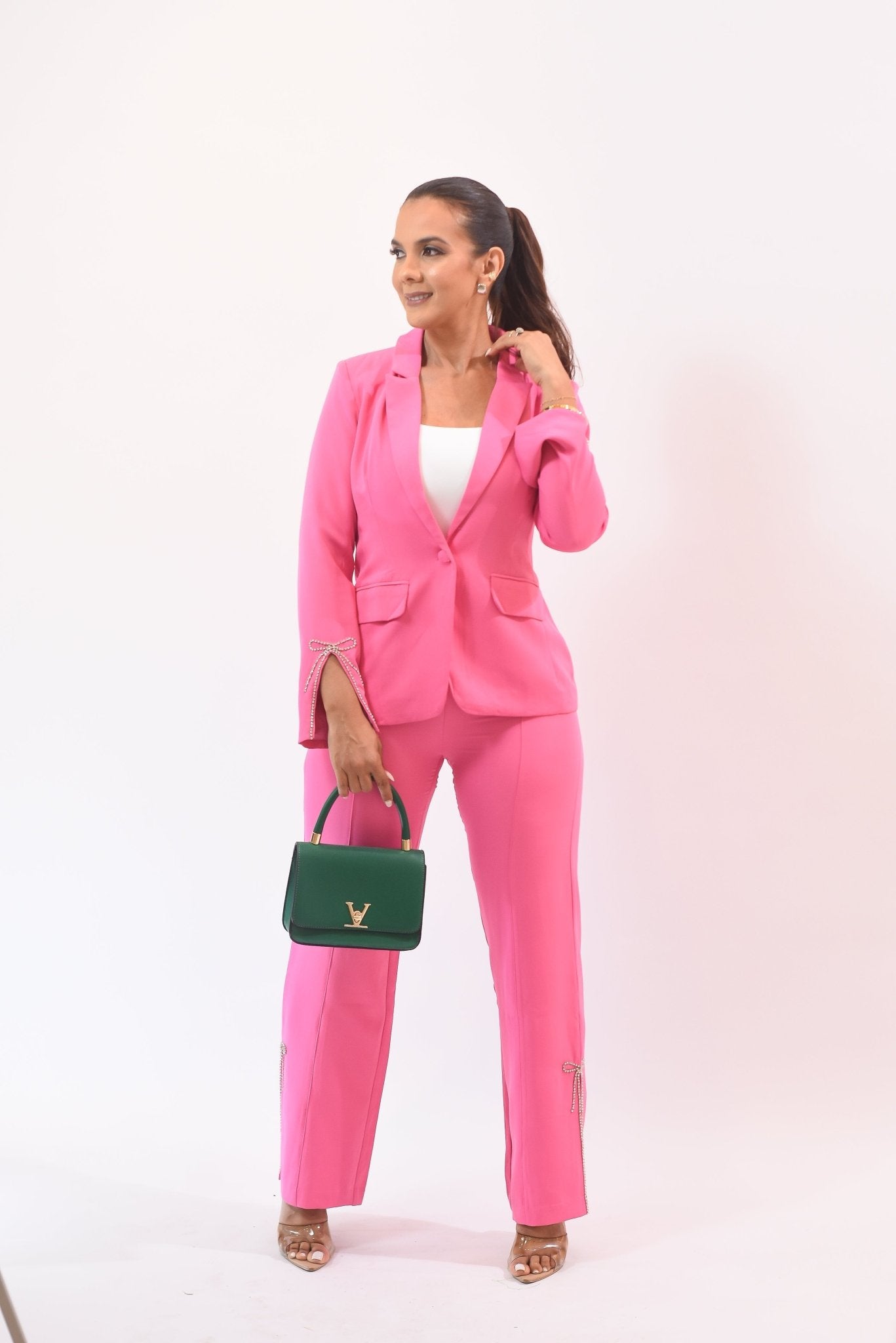 Day By Day Pant Set Pink - Bonitafashionrd