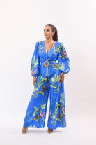 Beauty Is The Jumpsuit Blue - Bonitafashionrd