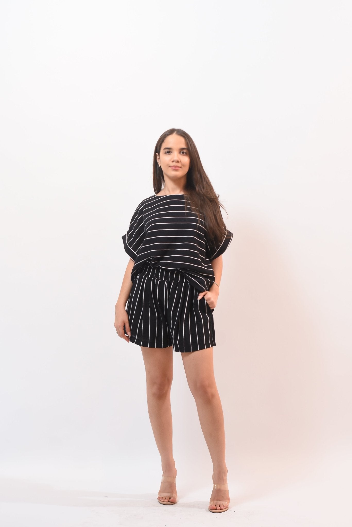 Get Comfortable Short Set Black - Bonitafashionrd