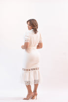 Beautiful Dress White - Bonitafashionrd