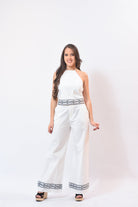 My Favorite Pant Set White - Bonitafashionrd