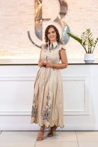 The Mágic Dress Detailing Flower - Bonitafashionrd