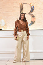 The Golden Holiday Casual Pants - Bonitafashionrd