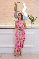 My cute asymmetrical floral dress - Bonitafashionrd Dress