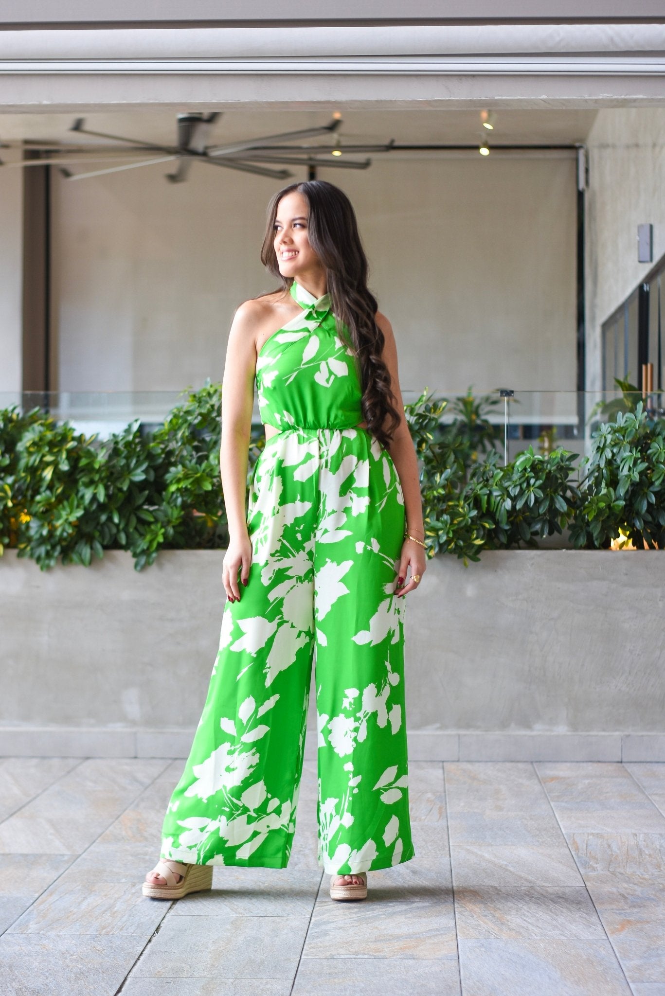 Refresh Pretty Jumpsuit Green - Bonitafashionrd