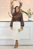 Time To Get Look Seguins Skirt - Bonitafashionrd