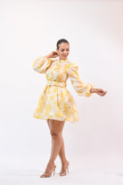 The Sunshine Dress Yellow - Bonitafashionrd