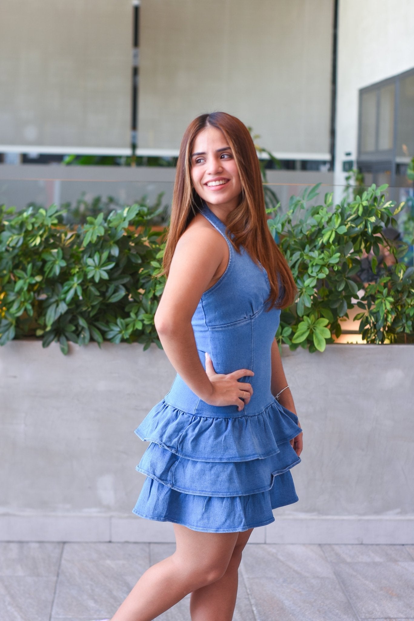 The Same Denim Dress - Bonitafashionrd