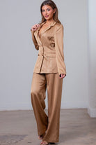 First Look Pant Set Jacket - Bonitafashionrd