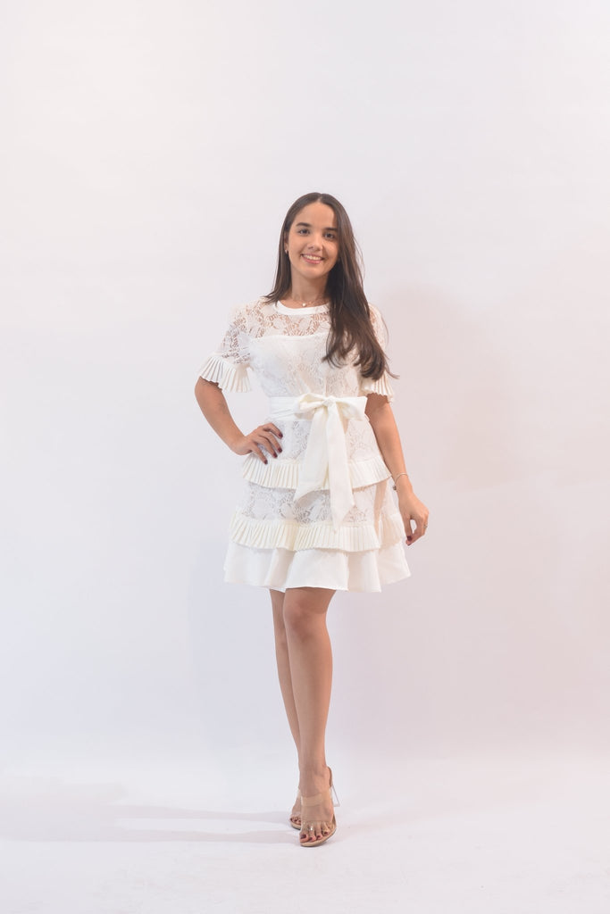 Magic Day Dress White - Bonitafashionrd