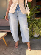 The confort Barril Jeans Pant - Bonitafashionrd