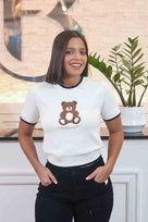 Time To Get Look Sweater Bear - Bonitafashionrd
