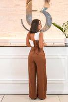 The Maggic Color Block Jumpsuit - Bonitafashionrd