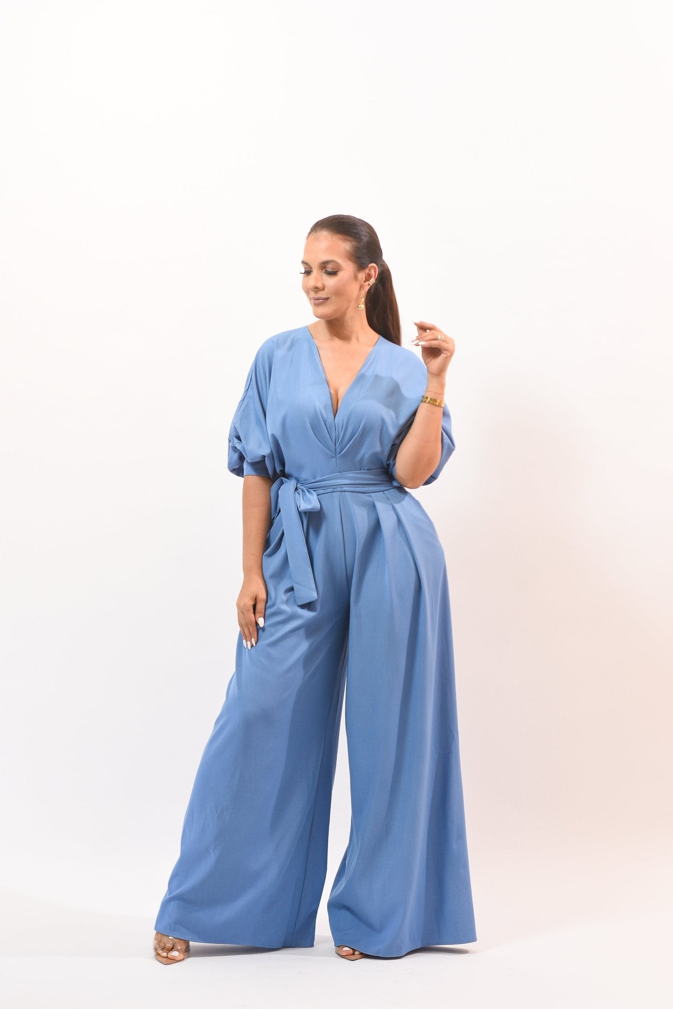 The Cutest Jumpsuit Blue - Bonitafashionrd