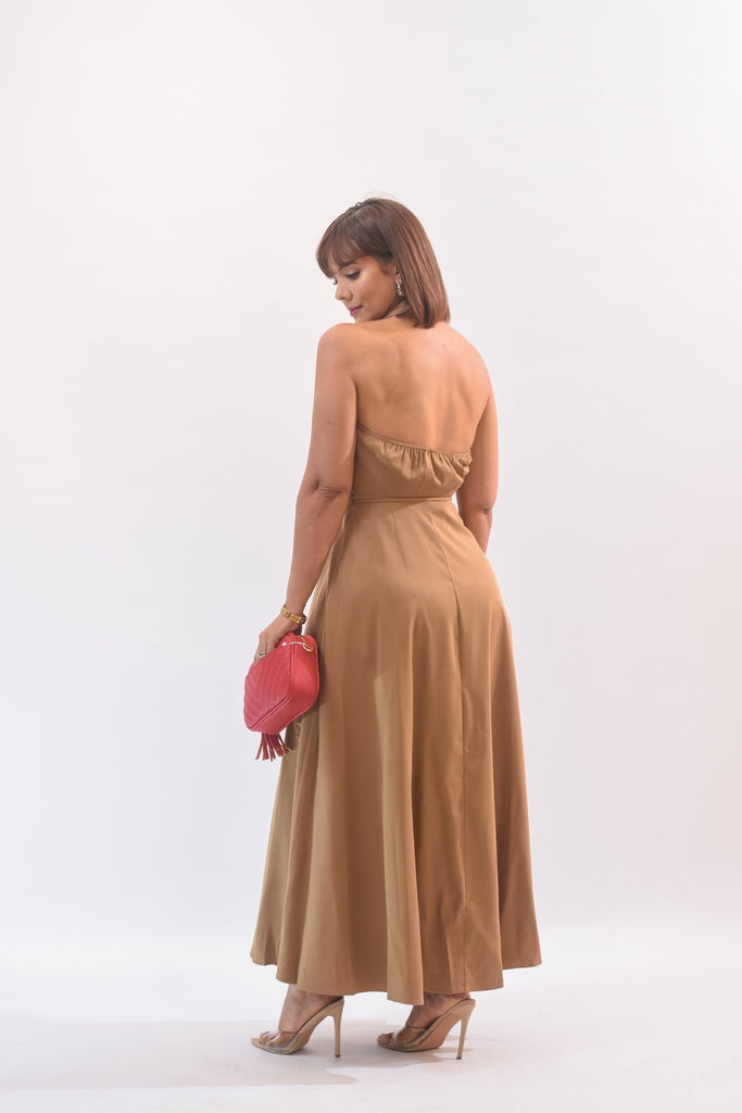 Living The Best Dress Brown - Bonitafashionrd