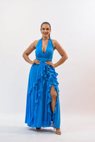 So Beautiful Maxi Dress Blue - Bonitafashionrd