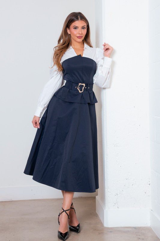 First Look MIDI Dress - Bonitafashionrd