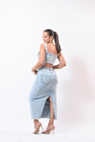 The Fashion And Beauty Denim Dress - Bonitafashionrd