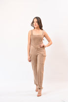 Be Sure You Have Jumpsuits Beige - Bonitafashionrd