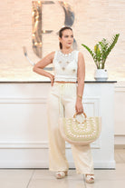 basic pleated pants - Bonitafashionrd Pants