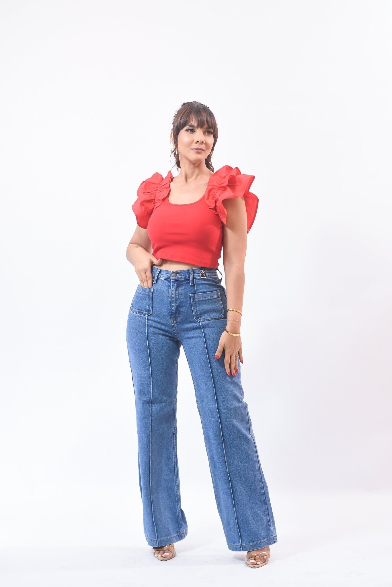 The Most Popular Crop Top Red - Bonitafashionrd