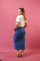 My Classy Denim Skirt - Bonitafashionrd