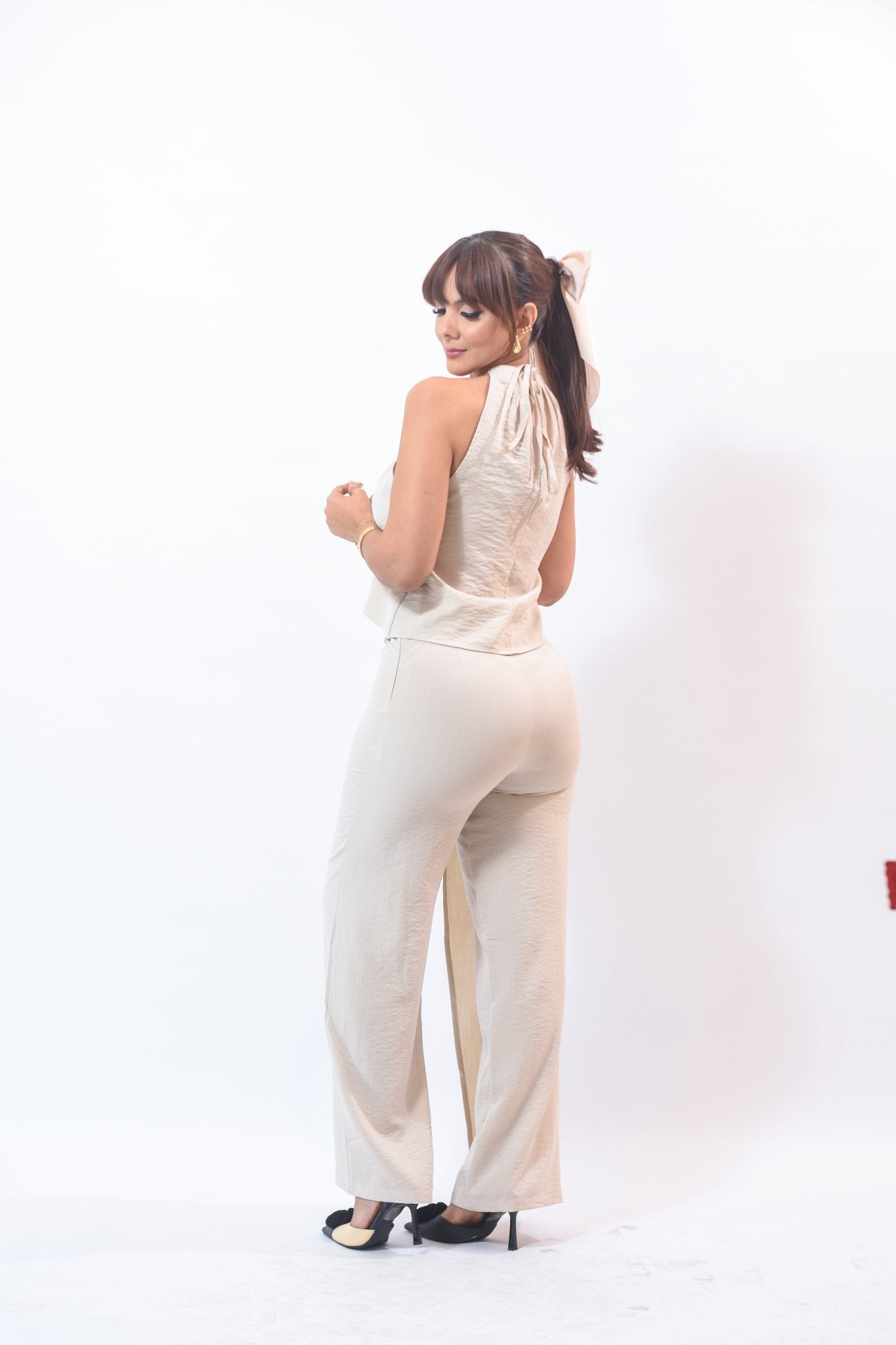 The Pretty Pant Beige - Bonitafashionrd