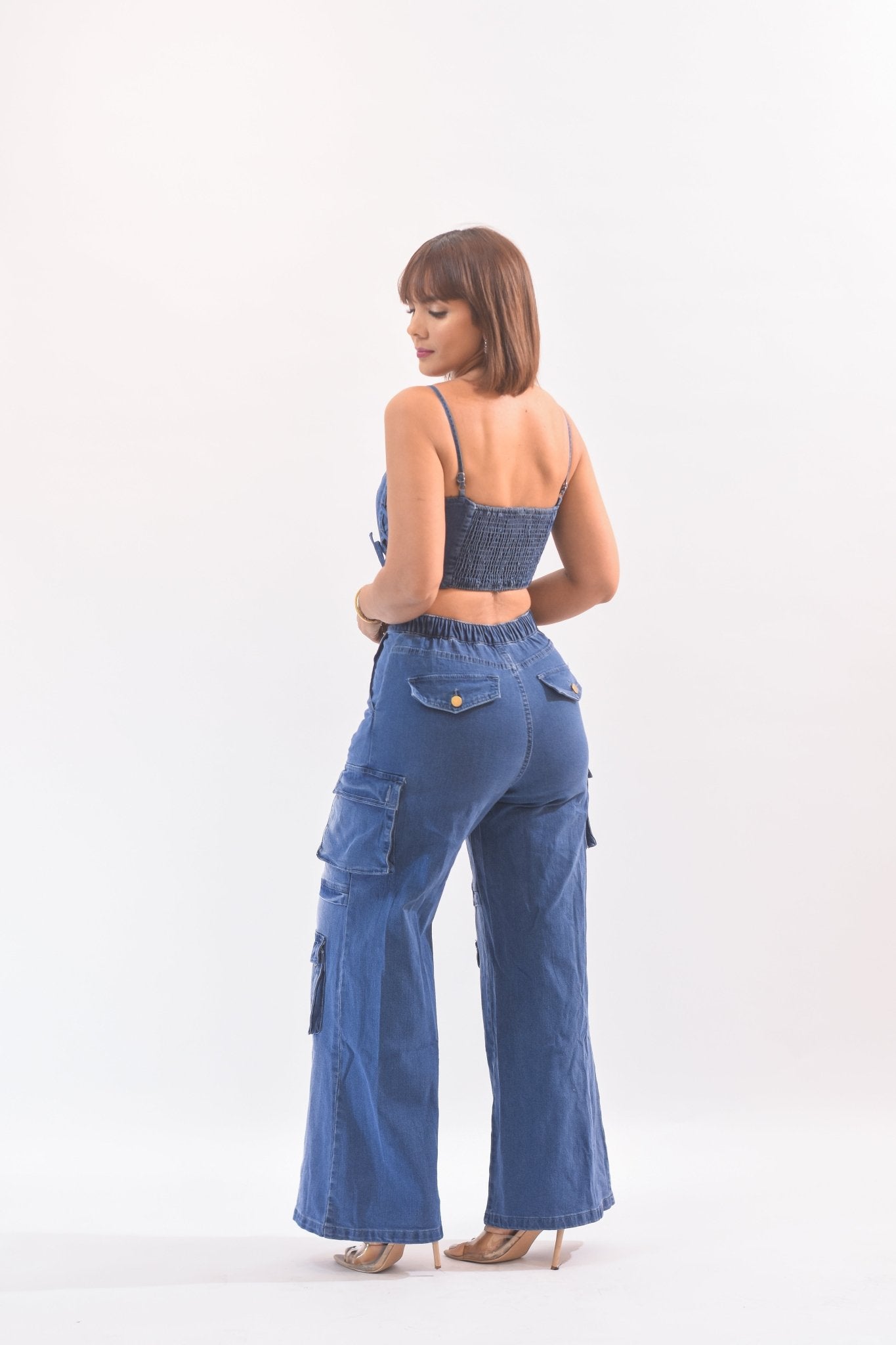 My Favorite Denim Pant Set - Bonitafashionrd