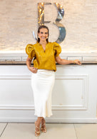 Classic Beauty Silk Skirt