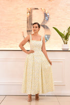 My princess cut floral dress - Bonitafashionrd Dress