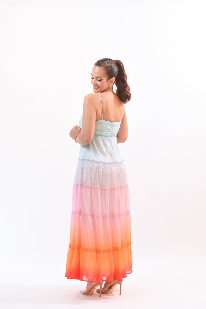 Sunset MaxiDress Multicolor - Bonitafashionrd