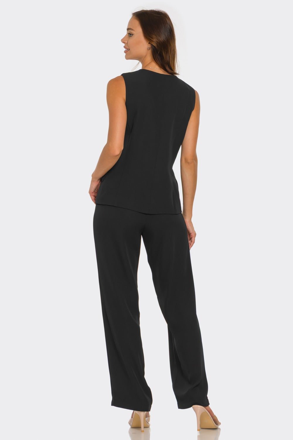 The Perfect Day Pant Set Vest - Bonitafashionrd
