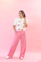 Beauty Pant Pink - Bonitafashionrd