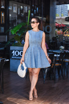 My Perfect Denim Mini Dress - Bonitafashionrd