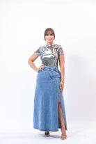 Let’s Go Denim Skirt - Bonitafashionrd