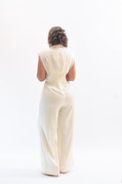 Beautiful Jumpsuit Ivory - Bonitafashionrd