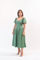 Day Of Life Dress Green - Bonitafashionrd