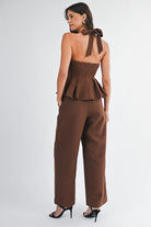 The Golden Holiday Pants Set - Bonitafashionrd