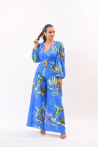 Beauty Is The Jumpsuit Blue - Bonitafashionrd