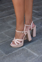 My square - heeled shoes - Bonitafashionrd shoes