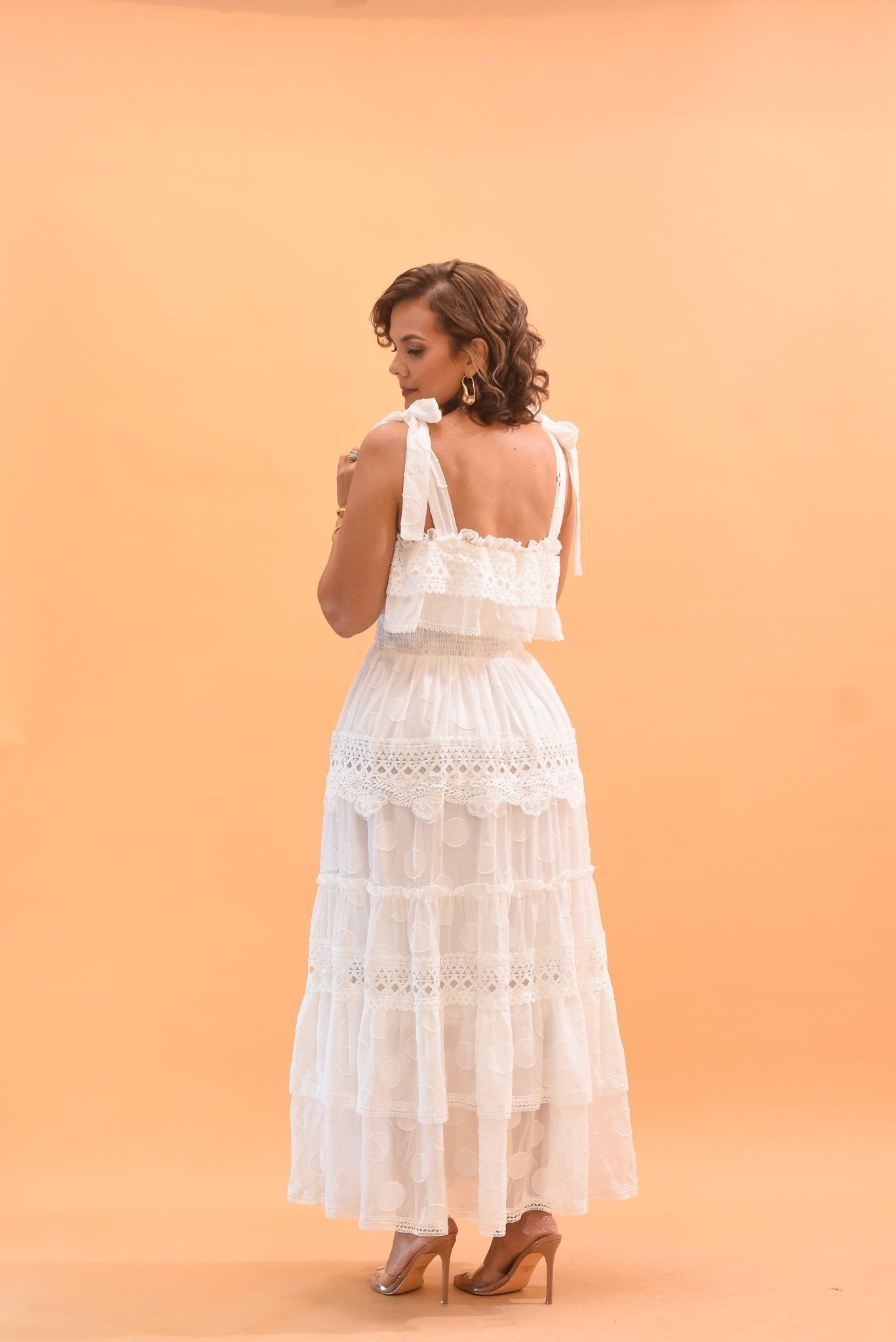 I’m Going Out Maxi Dress White - Bonitafashionrd