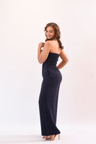 Getting Ready Jumpsuit Navy - Bonitafashionrd