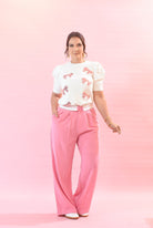 Beauty Pant Pink - Bonitafashionrd