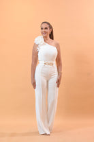 Just Pretty Night Pant White - Bonitafashionrd