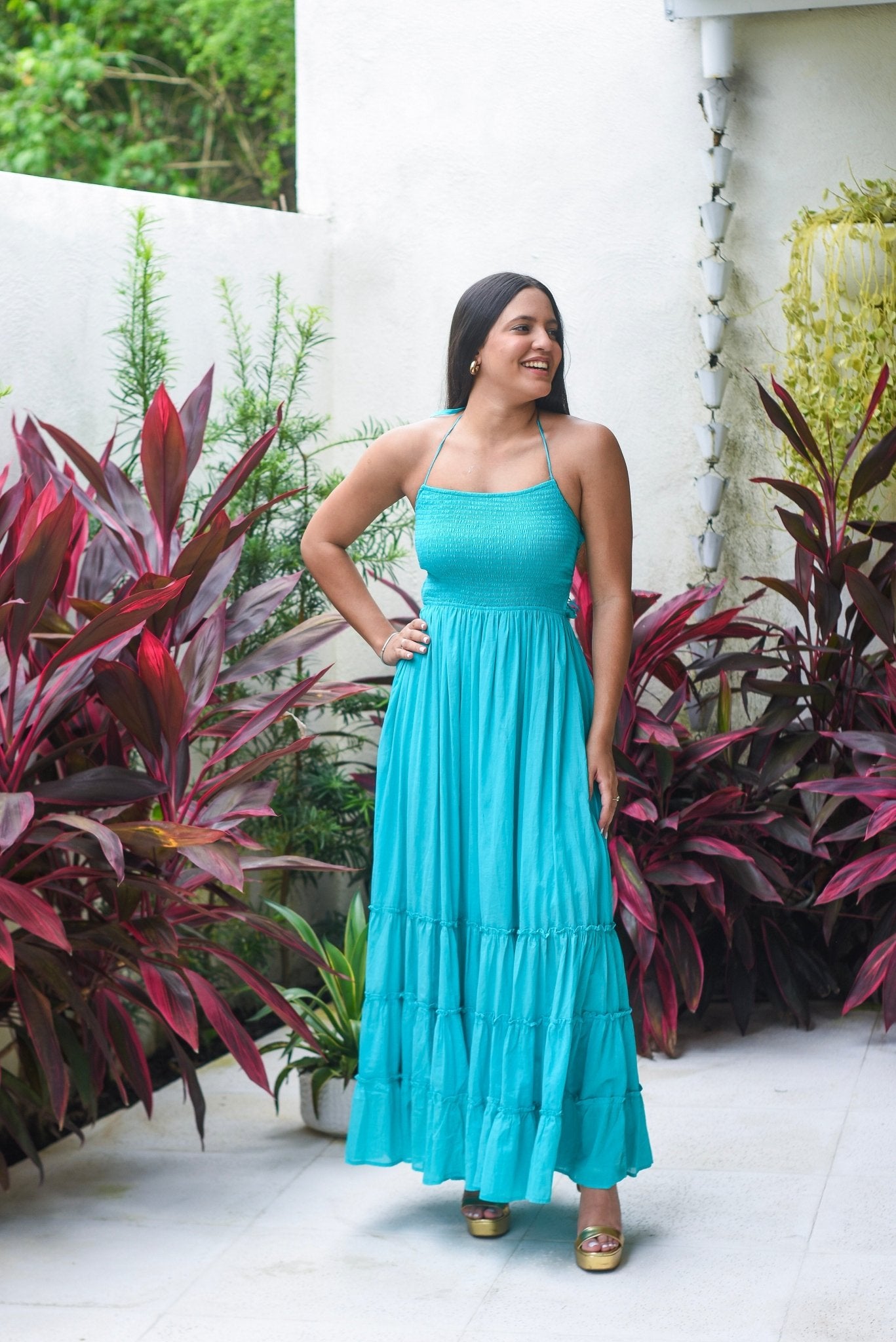 My Favorite Maxi Dress Blue - Bonitafashionrd