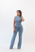 The Fashion Denim Jumpsuit - Bonitafashionrd