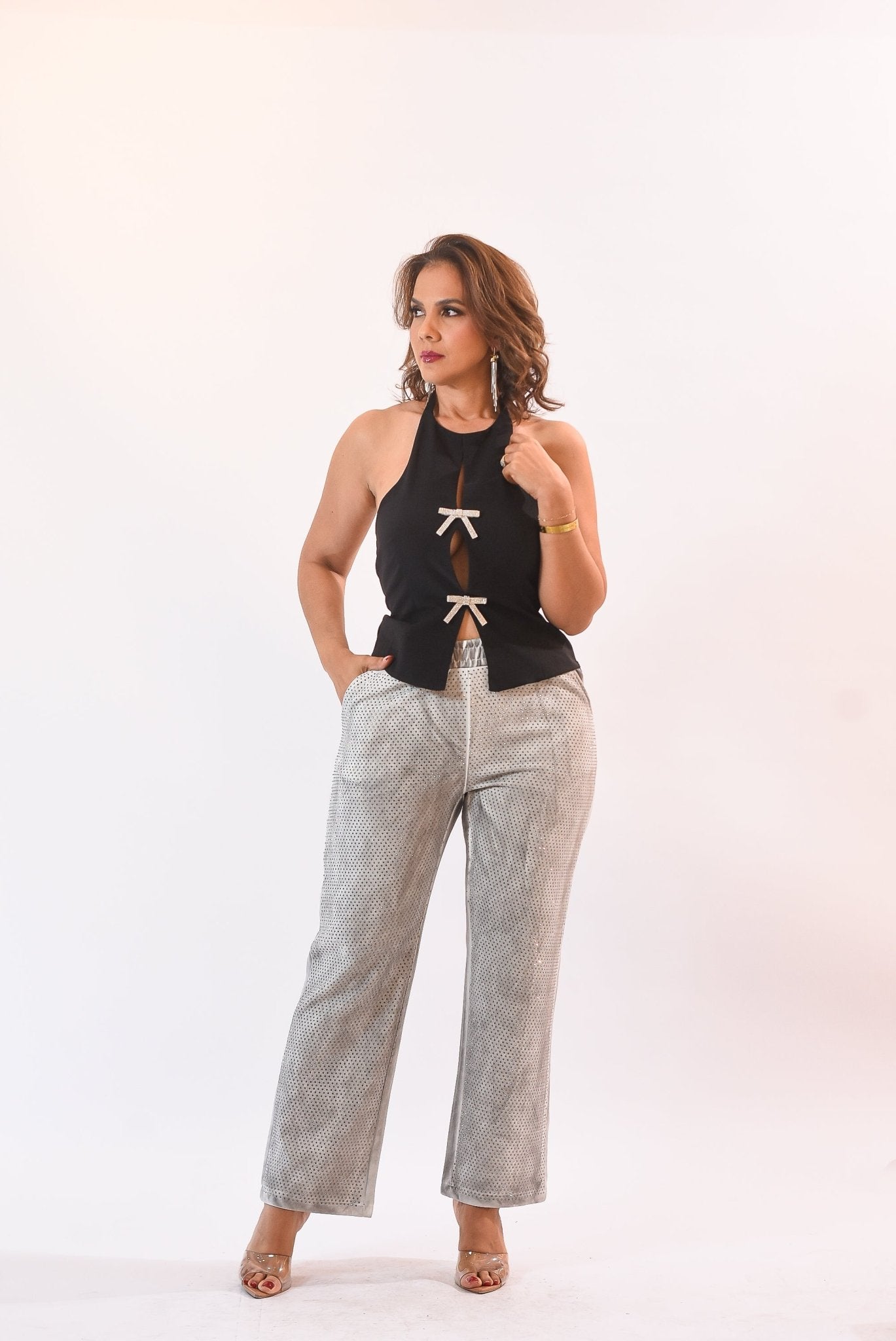 A Touch Of Glitter Pant - Bonitafashionrd