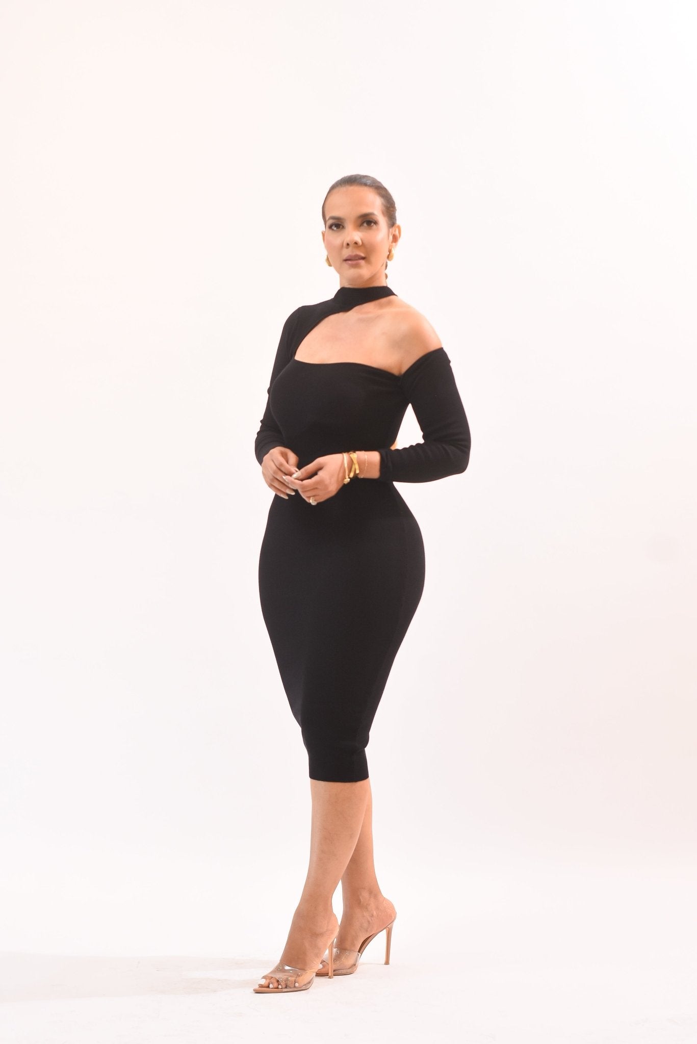 Just Unique Dress Black - Bonitafashionrd