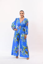 Beauty Is The Jumpsuit Blue - Bonitafashionrd