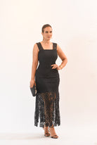 Stunning Day Dress Black - Bonitafashionrd